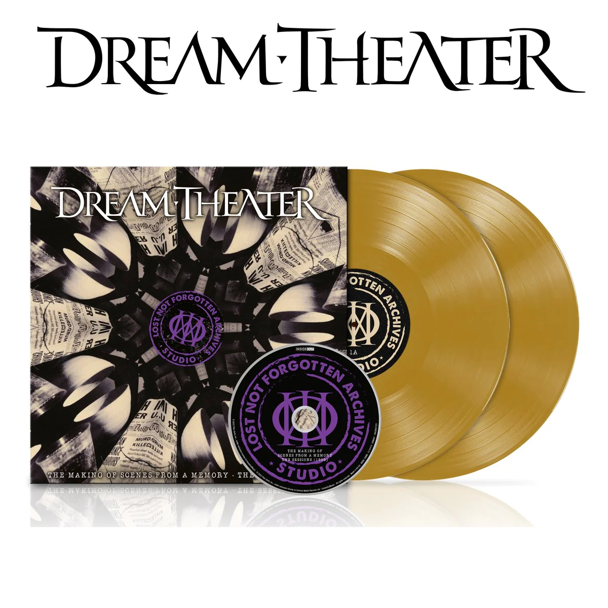 Dream Theater - Lost Not Forgotten Archives: The Making Of Scenes From A Memory-The Sessions [2LP+CD] (Golden Vinyl)
