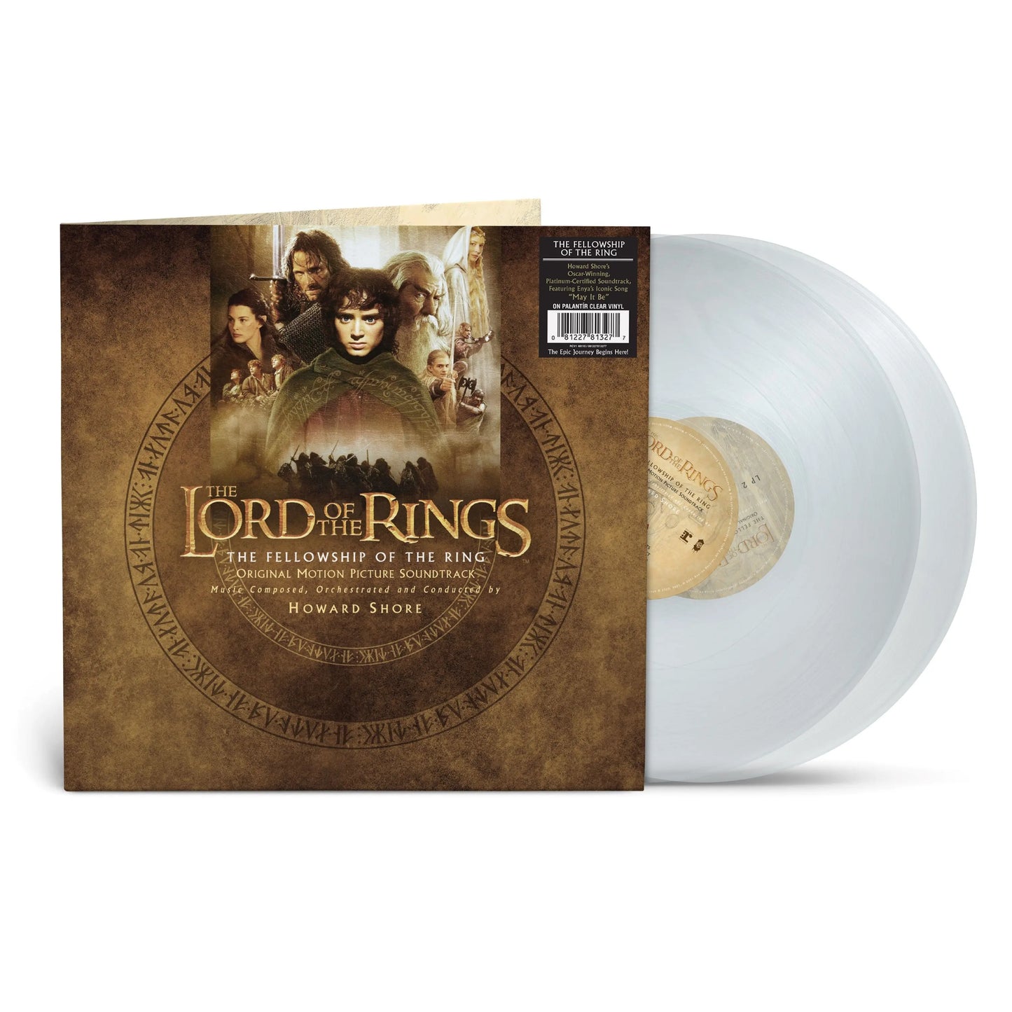 Howard Shore - The Lord Of The Rings: The Fellowship Of The Ring (Palantir Clear Vinyl)
