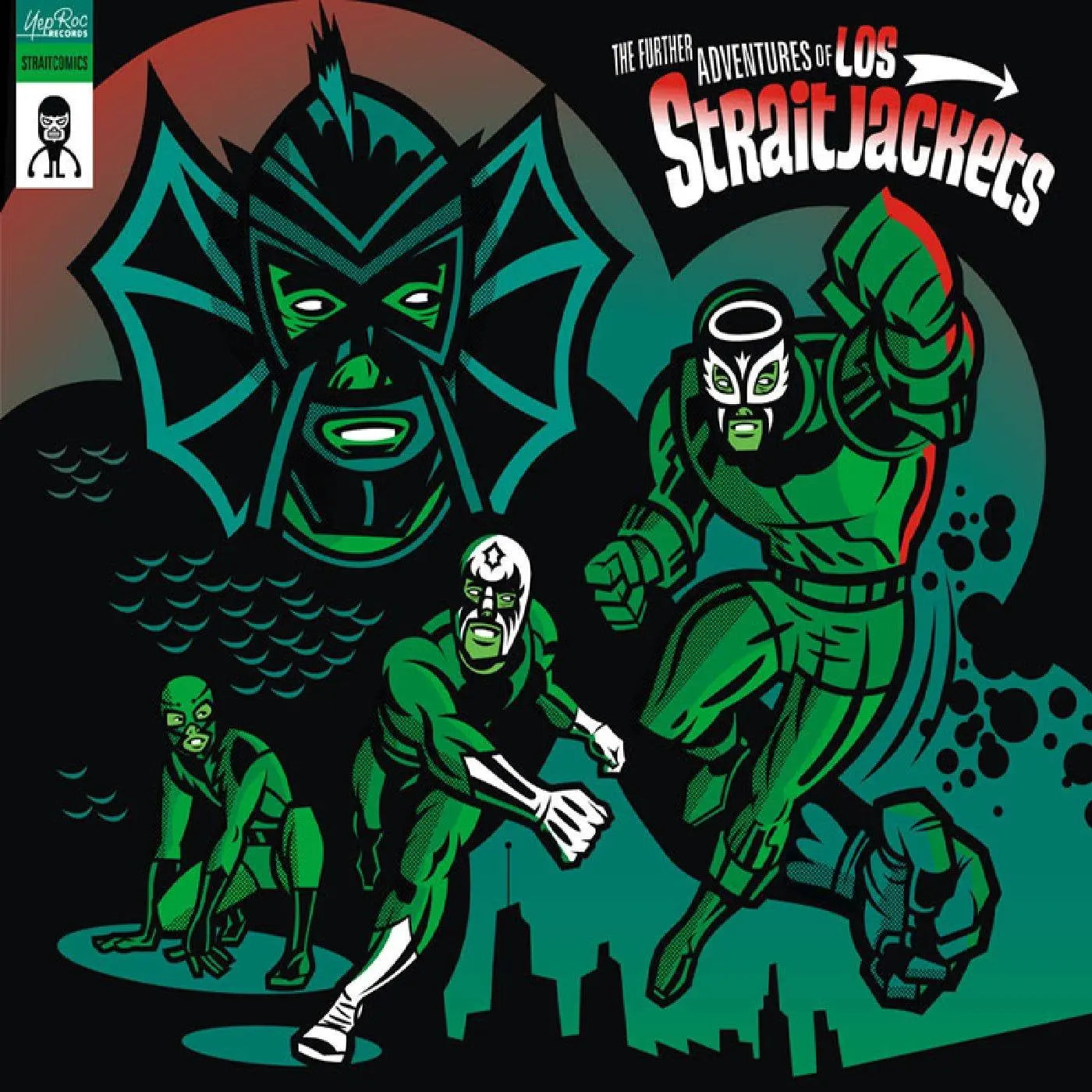 Los Straitjackets - Further Adventures of Los Straitjackets (Green Vinyl)