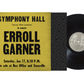 Erroll Garner - Symphony Hall Concert