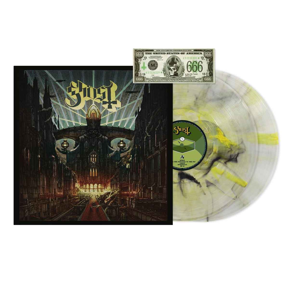 Ghost - Meliora (10th Anniversary Lemon Pepper Vinyl)
