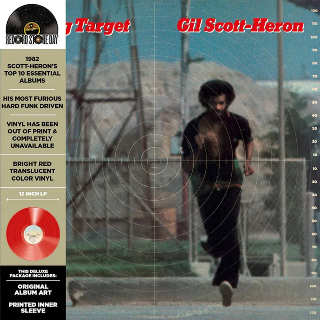 Gil Scott - Heron Moving Target (Bright Red Vinyl) [Record Store Day 2025]