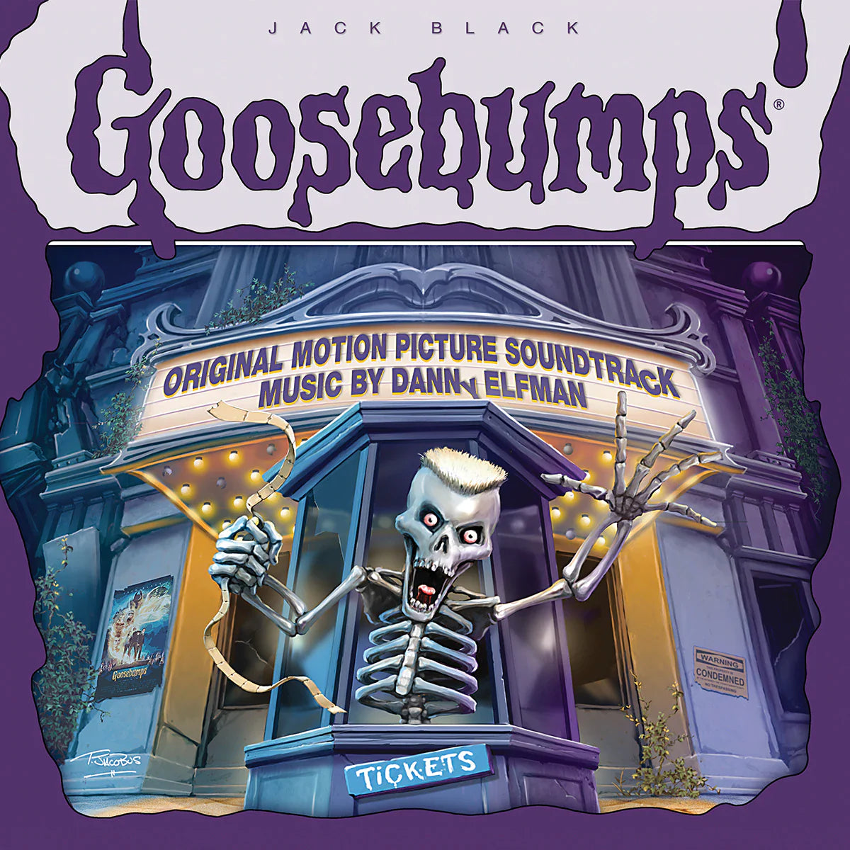 Danny Elfman - Goosebumps: One Day At HorrorLand (Teal Smoke & Pink Splatter)