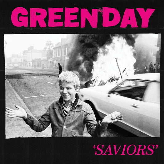 Green Day - Saviors (Magenta & Black Vinyl, indie-retail exclusive)
