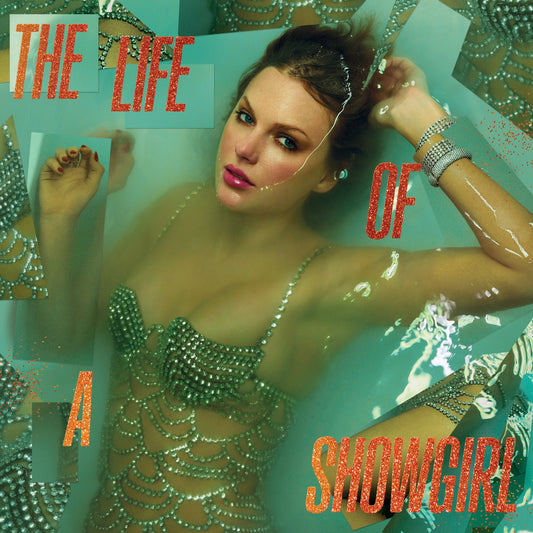 Taylor Swift - The Life Of A Showgirl (Portfino Orange Glitter Vinyl)