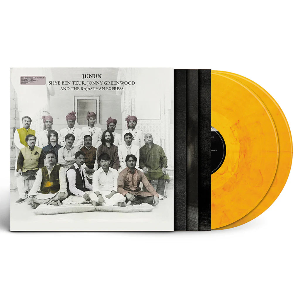 Shye Ben Tzur, Jonny Greenwood, Rajasthan Express - Junjun (Yellow & Orange Vinyl)