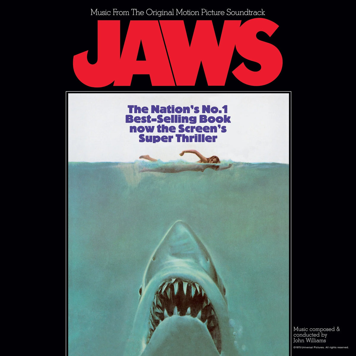John Williams - Jaws (Blood In The Water Blue & Red Splatter Vinyl)