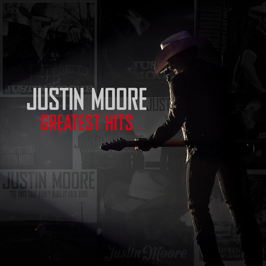 Justin Moore - Greatest Hits (Red Smoke Vinyl)