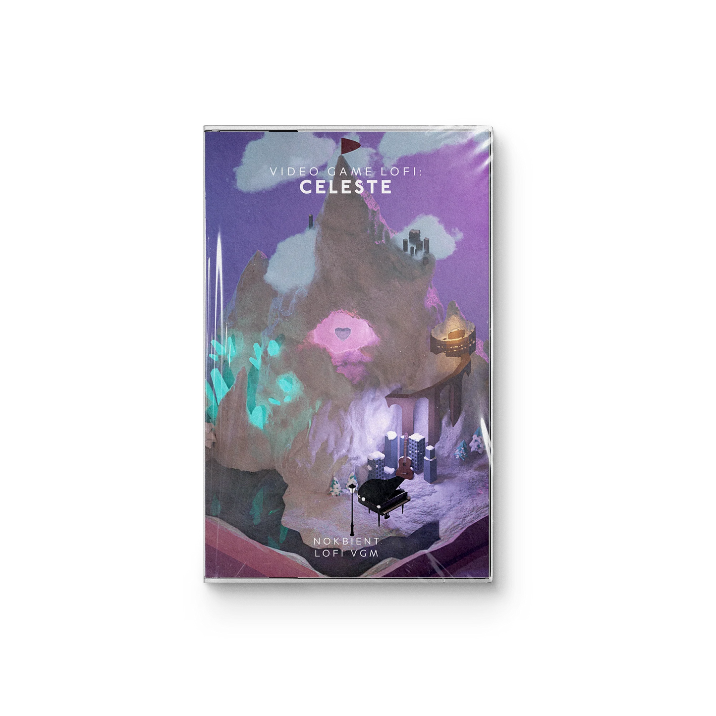 Nokbient - Video Game LoFi: Celeste (Transparent Green Cassette)