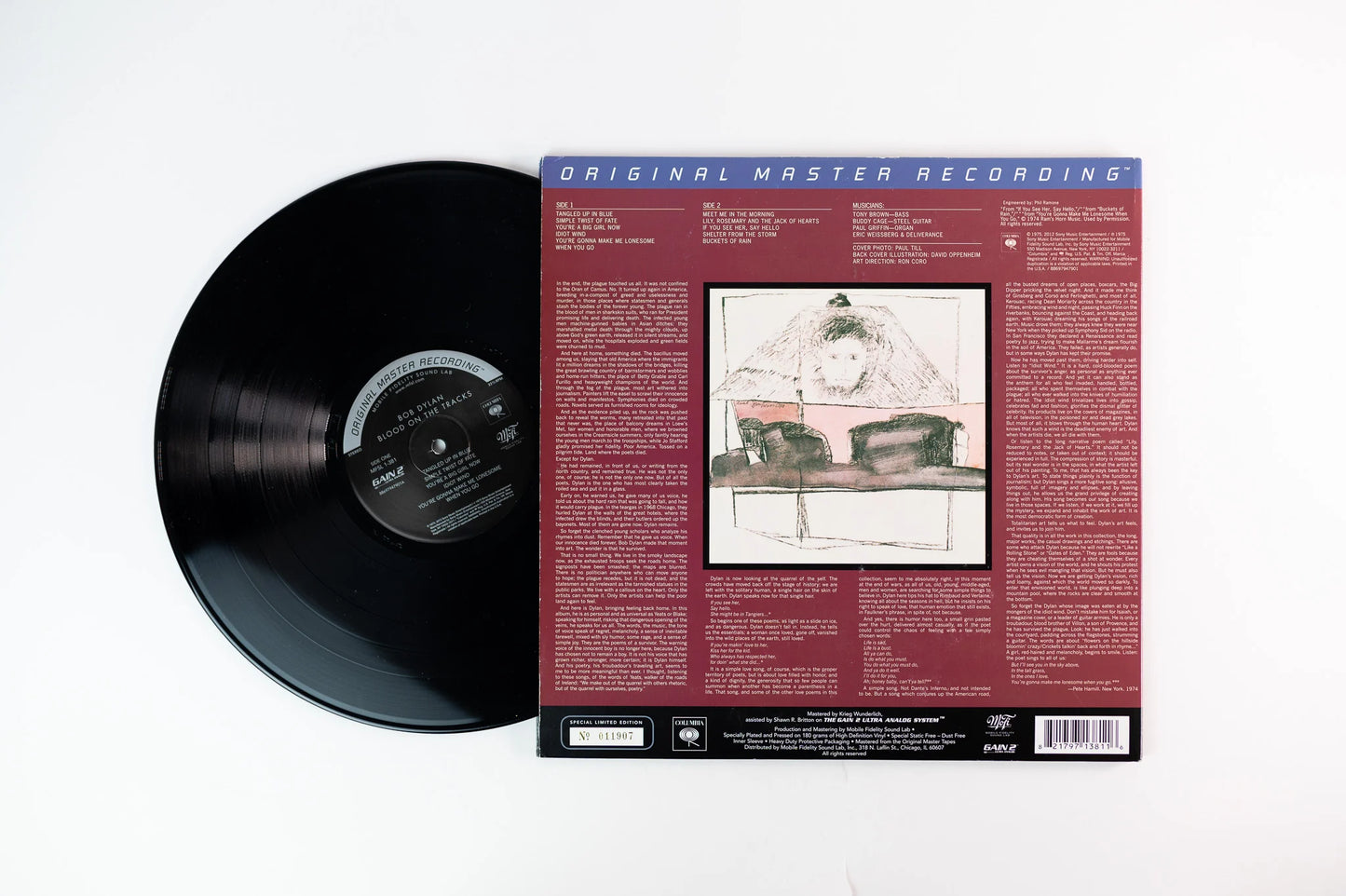 Bob Dylan - Blood On The Tracks (180 Gram Audiophile Vinyl)