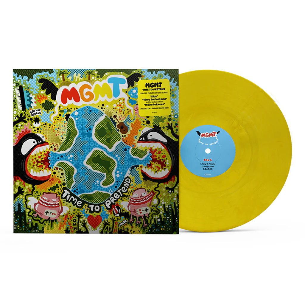MGMT - Time To Pretend (20th Anniversary Edition Banana Vinyl)