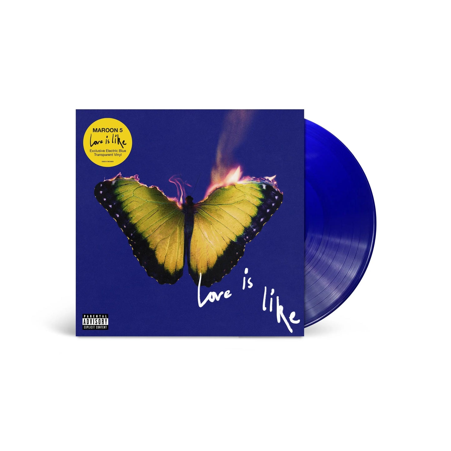 Maroon 5 - Love Is Like (Electric Blue Transparent Vinyl, indie-retail exclusive)