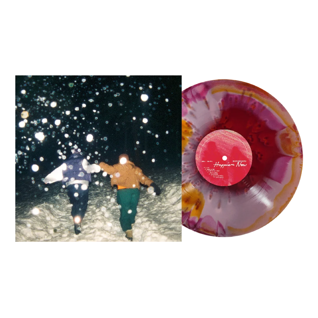 Movements - Happier Now (Orange Crush + Neon Pink Vinyl)