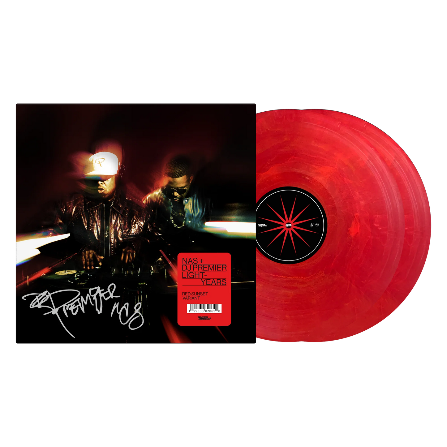 Nas & DJ Premier - Light-Years (Red Sunset Vinyl)