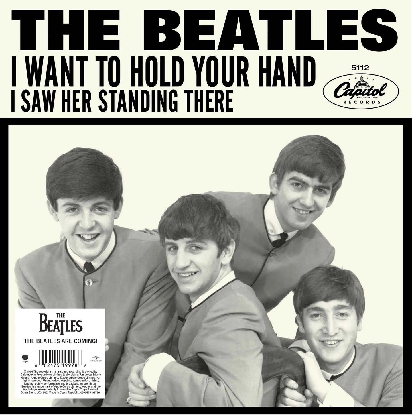 The Beatles - I Wanna Hold Your Hand / I Saw Her Standing There (7') (RSD Black Friday 2024)