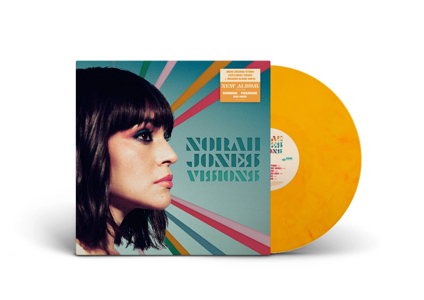 Norah Jones - Visions (Orange Blend Colored indie-retail exclusive vinyl)