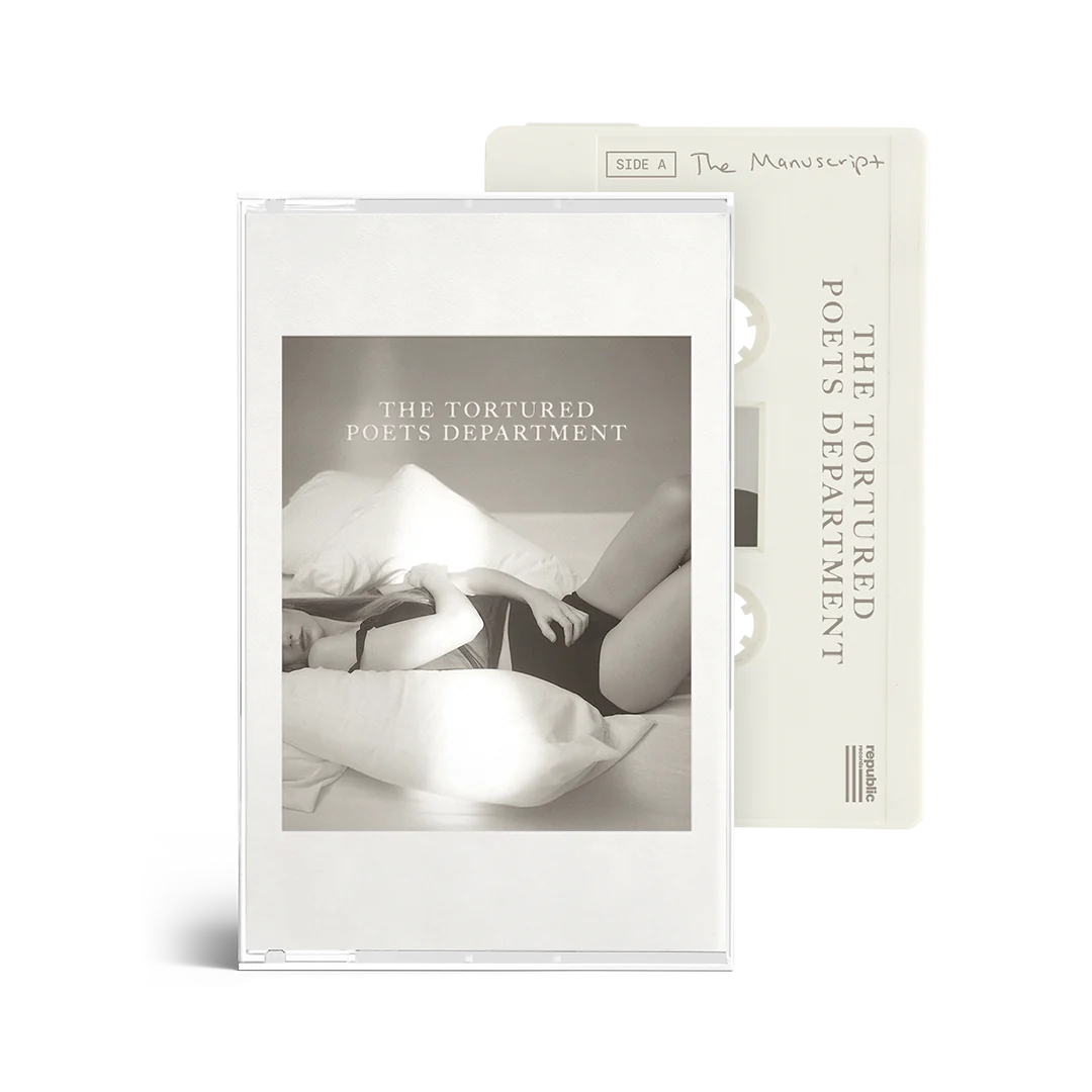 Taylor Swift - The Tortured Poets Department Cassette + Bonus Track "The Manuscript"