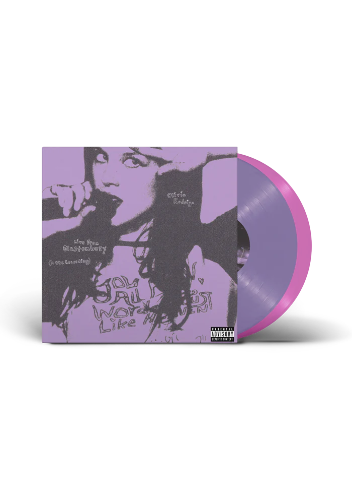 Olivia Rodrigo - Live From Glastonbury (A BBC Recording) (Magenta and Periwinkle Transparent Vinyl