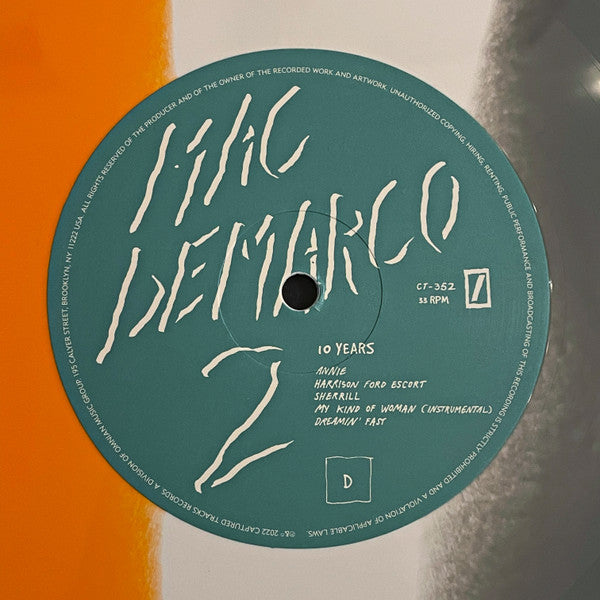 Mac Demarco - 2 (10 Year Anniversary) (Grey/White/Orange Viceroy Vinyl)