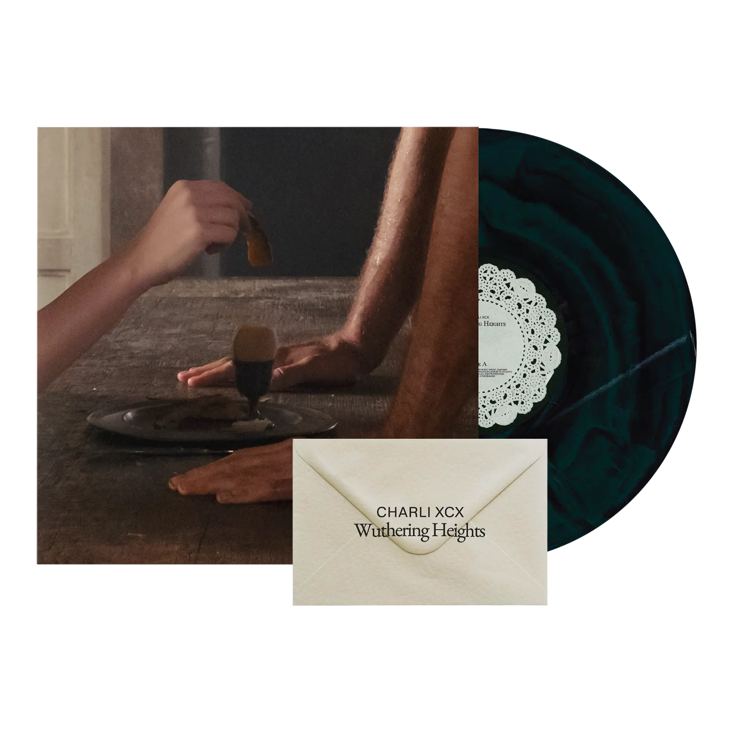 Charli XCX - Wuthering Heights (Soundtrack) (Galaxy Green/Black Vinyl, lyric booklet enclosed in an envelope)