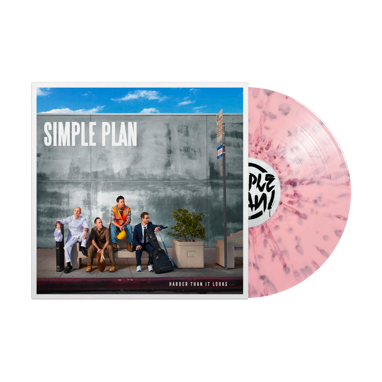 Simple Plan - Harder Than It Looks (Pink Marble Vinyl, indie-retail exclusive)