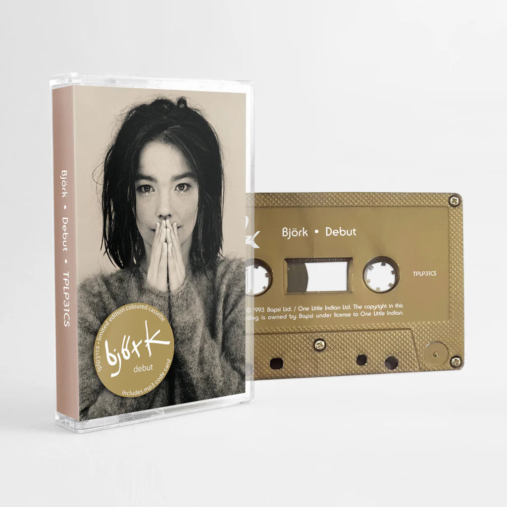 Bjork - Debut (Gold Colored Cassette Shell)