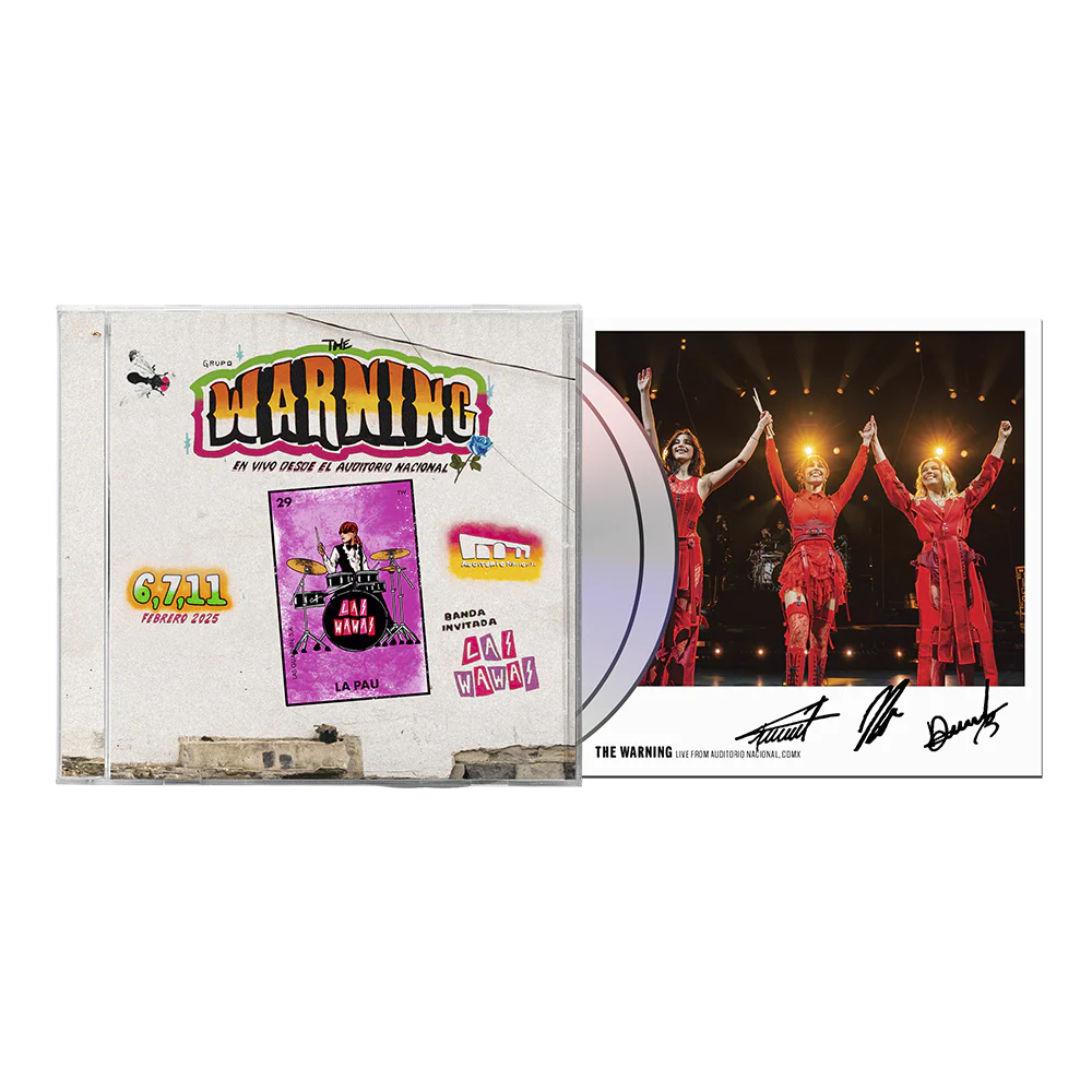 The Warning - Live from Auditorio Nacional CDMX (CD + Signed Art Card)