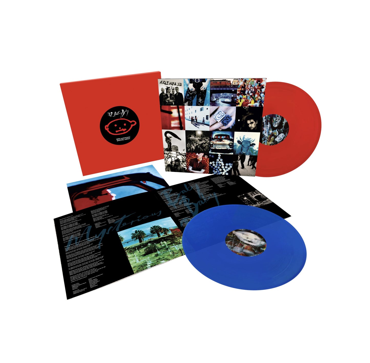 U2 - Achtung Baby (30th Anniversary Edition, Red & Blue Vinyl)