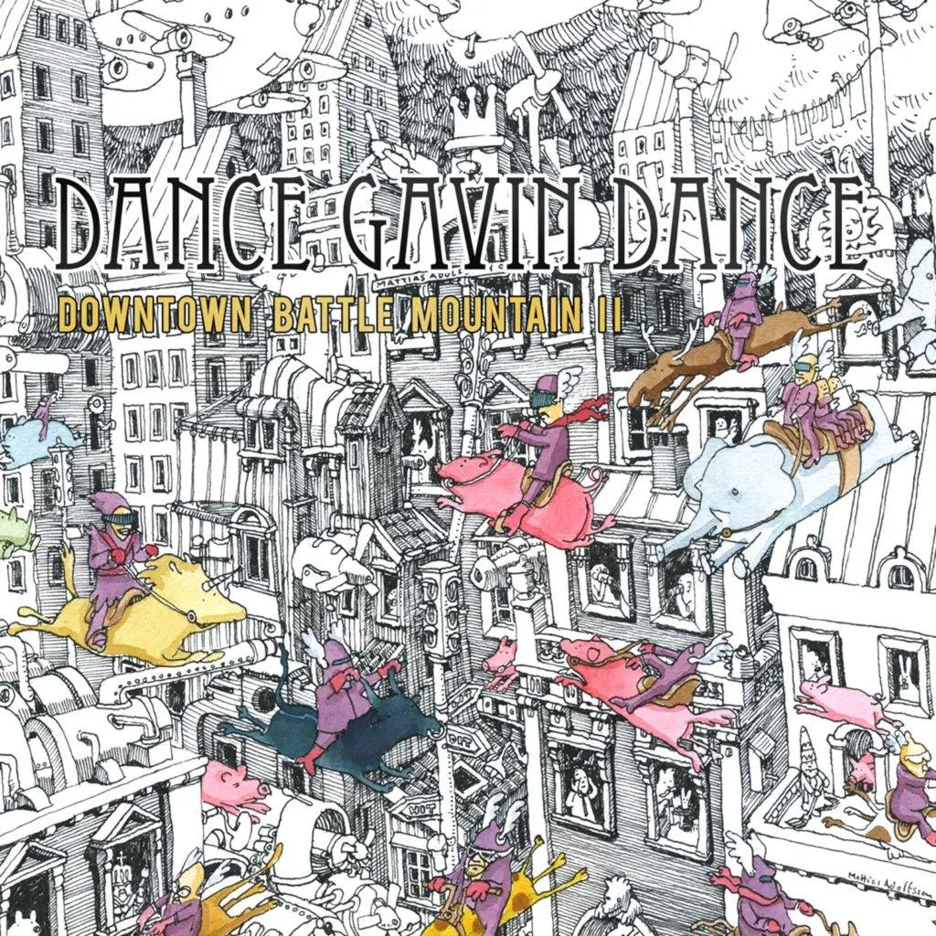 Dance Gavin Dance - Downtown Battle Mountain II (15th Anniversary, Light Blue Glitter Vinyl)