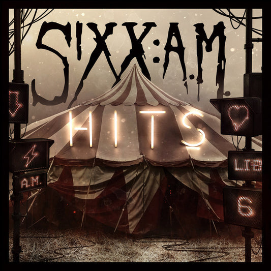 Sixx:AM - HITS (Red With Black Smoke)