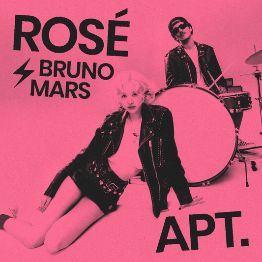 Rosé & Bruno Mars - APT. (White 7” Vinyl)