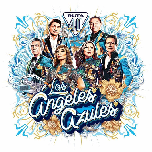 Los Angeles Azules - Ruta 40 (2 Vinilos Color Azul y Naranja)