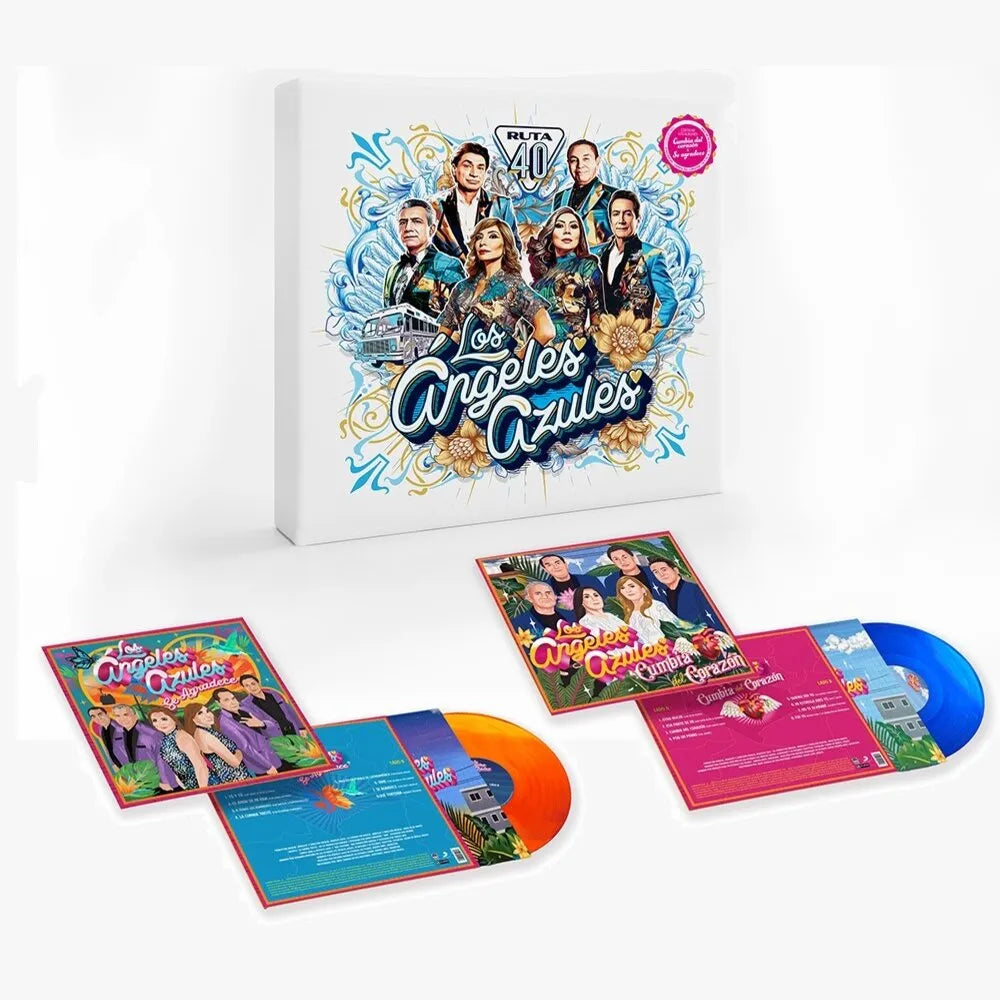 Los Angeles Azules - Ruta 40 (2 Vinilos Color Azul y Naranja)