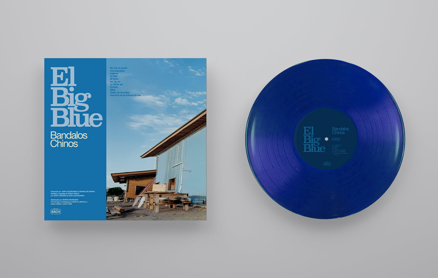El Big Blue - Bandalos Chinos (Vinilo Azul)
