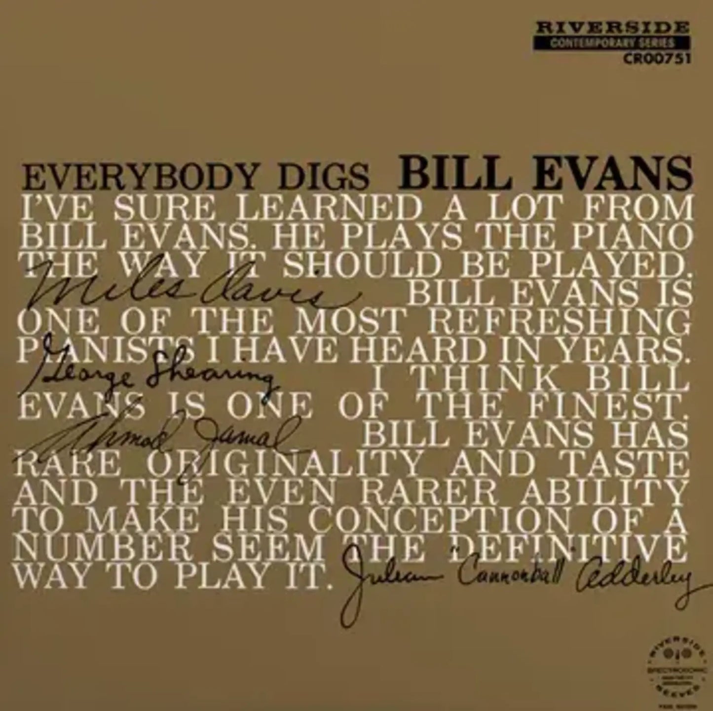 Bill Evans - Everybody Digs Bill Evans [RSD 2024]