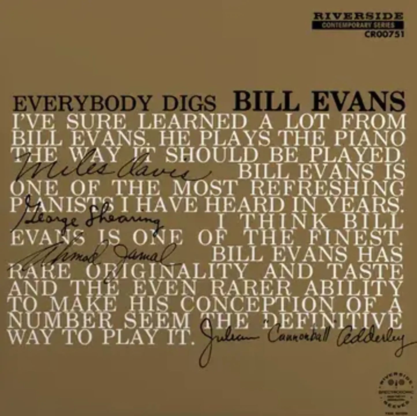 Bill Evans - Everybody Digs Bill Evans [RSD 2024]