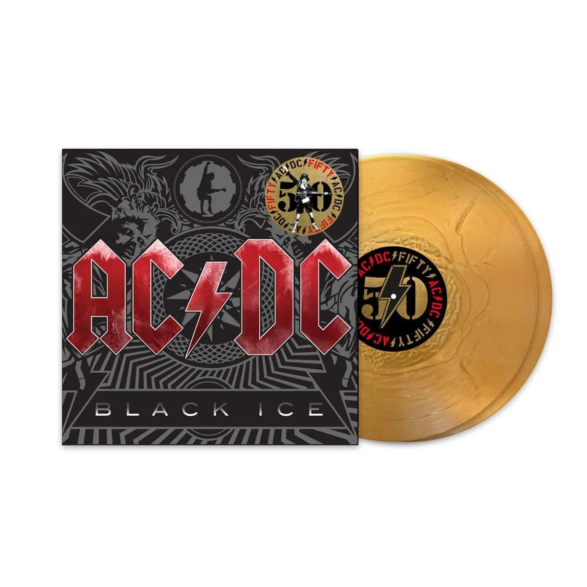 Ac/Dc - Black Ice (Gold Vinyl)