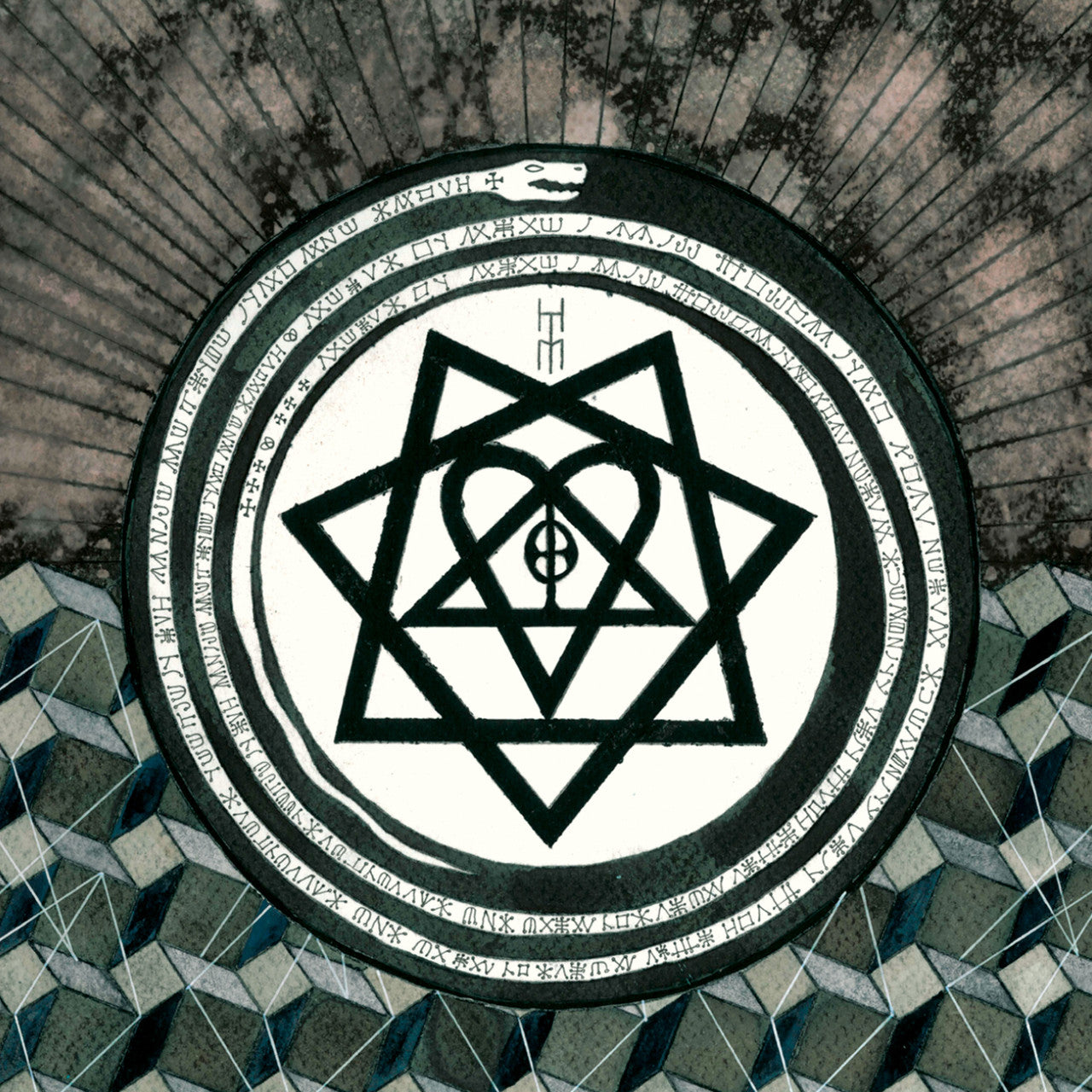 HIM - Tears On Tape (Mint Green Marble Vinyl)