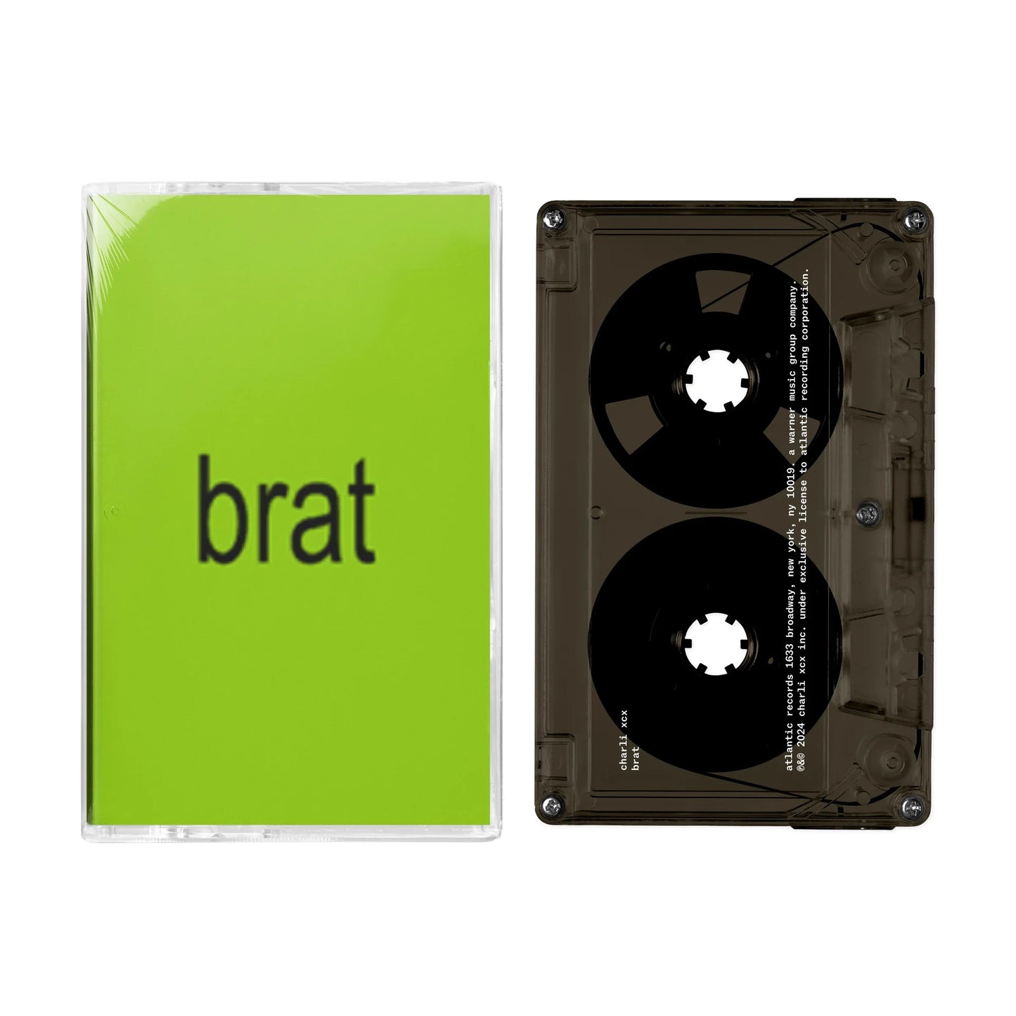 Charli XCX - BRAT (Translucent Black Cassette)