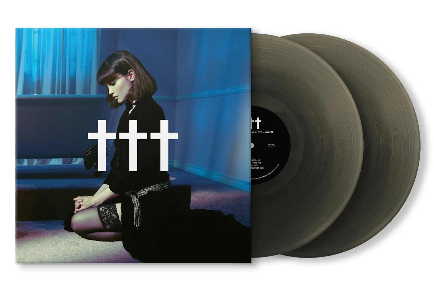 +++ (Crosses) - Goodnight, God Bless, I Love U, Delete (Black Ice Vinyl, limited, indie-retail exclusive)