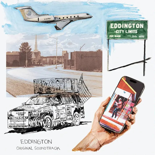 Daniel Pemberton & Bobby Krlic - Eddington (Original  Soundtrack) (Split Red & Blue Vinyl)