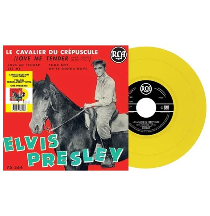 Elvis Presley - Le Cavalier Du Crepuscule [7''] (Yellow Vinyl)