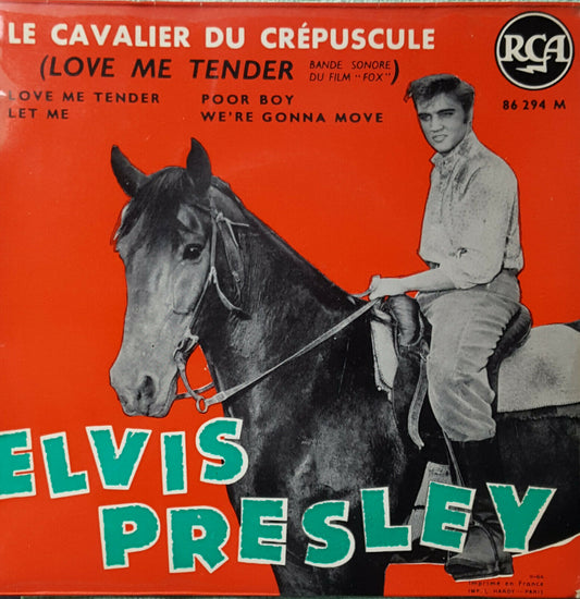 Elvis Presley - Le Cavalier Du Crepuscule [7''] (Red Vinyl)