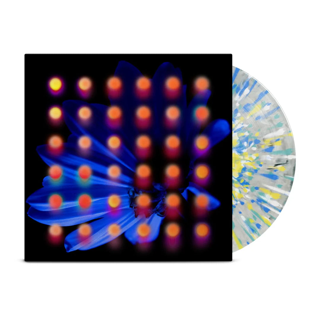 Anberlin - Nevertake (Lite Gray Marble with Teal, Blue, Yellow & White Vinyl)