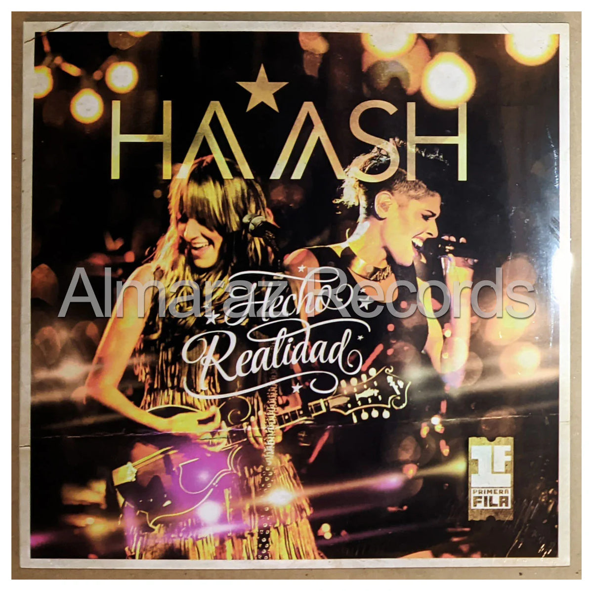 Ashhash Ha Ash - Ha Ash Primera Fila Hecho Realidad (2LP de Colores Azul y Ros ...