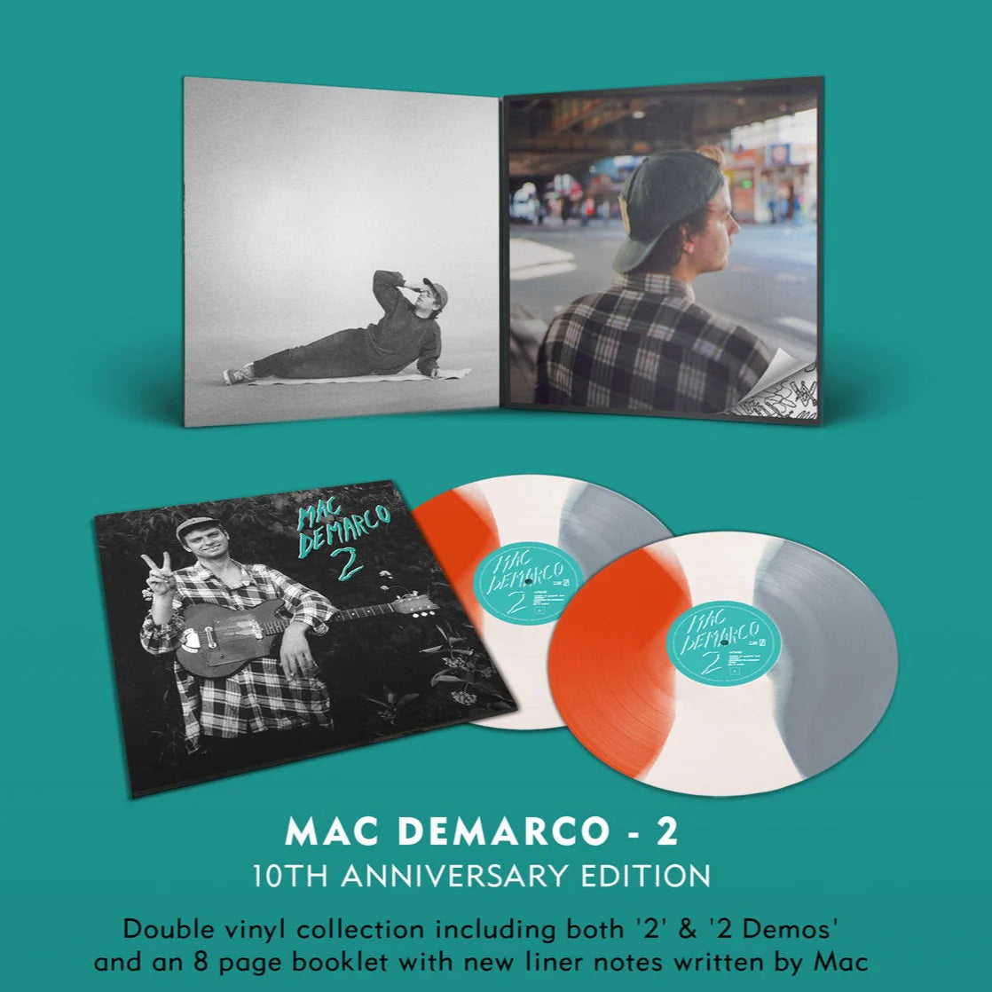 Mac Demarco - 2 (10 Year Anniversary) (Grey/White/Orange Viceroy Vinyl)