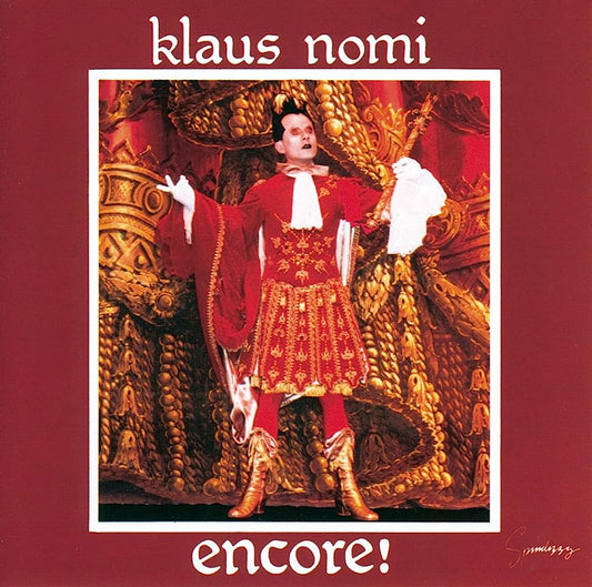 Klaus Nomi - Encore Nomi's Best