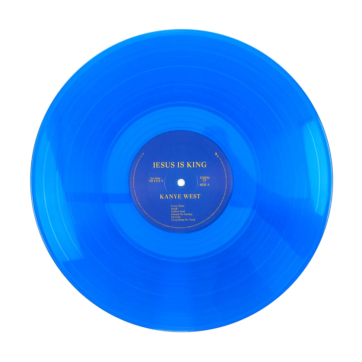 Kanye West ‎- Jesus Is King (Blue Vinyl)