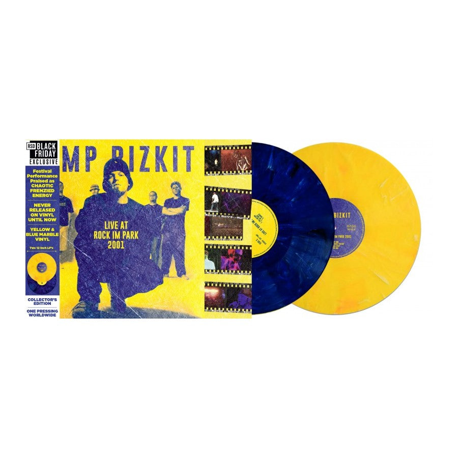 Limp Bizkit - Rock In The Park 2001 (Marble Blue/Yellow Vinyl) [RSD BF2023]