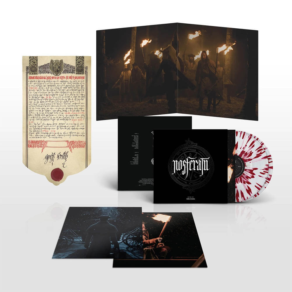 Robin Carolan - Nosferatu (Original Motion Picture Soundtrack) (Clear with Oxblood Splatter Vinyl)